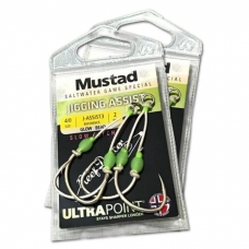 Anzol MUSTAD Slow Pitch Jigging Assist Nº 3/0 - 2 Unidades